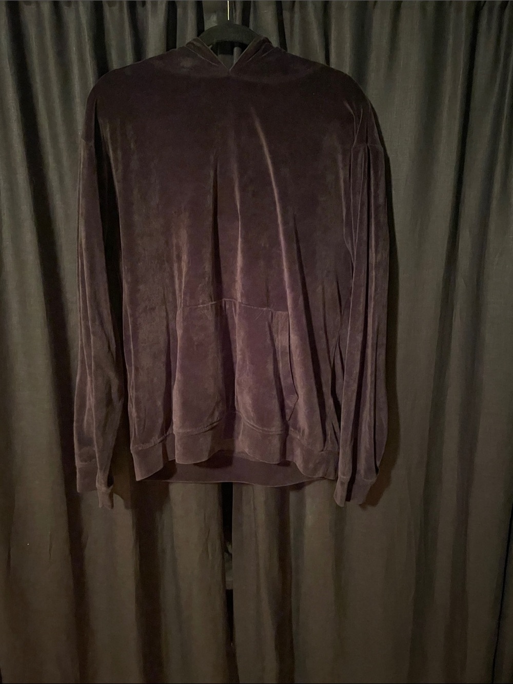 Plush Velour Hoodie